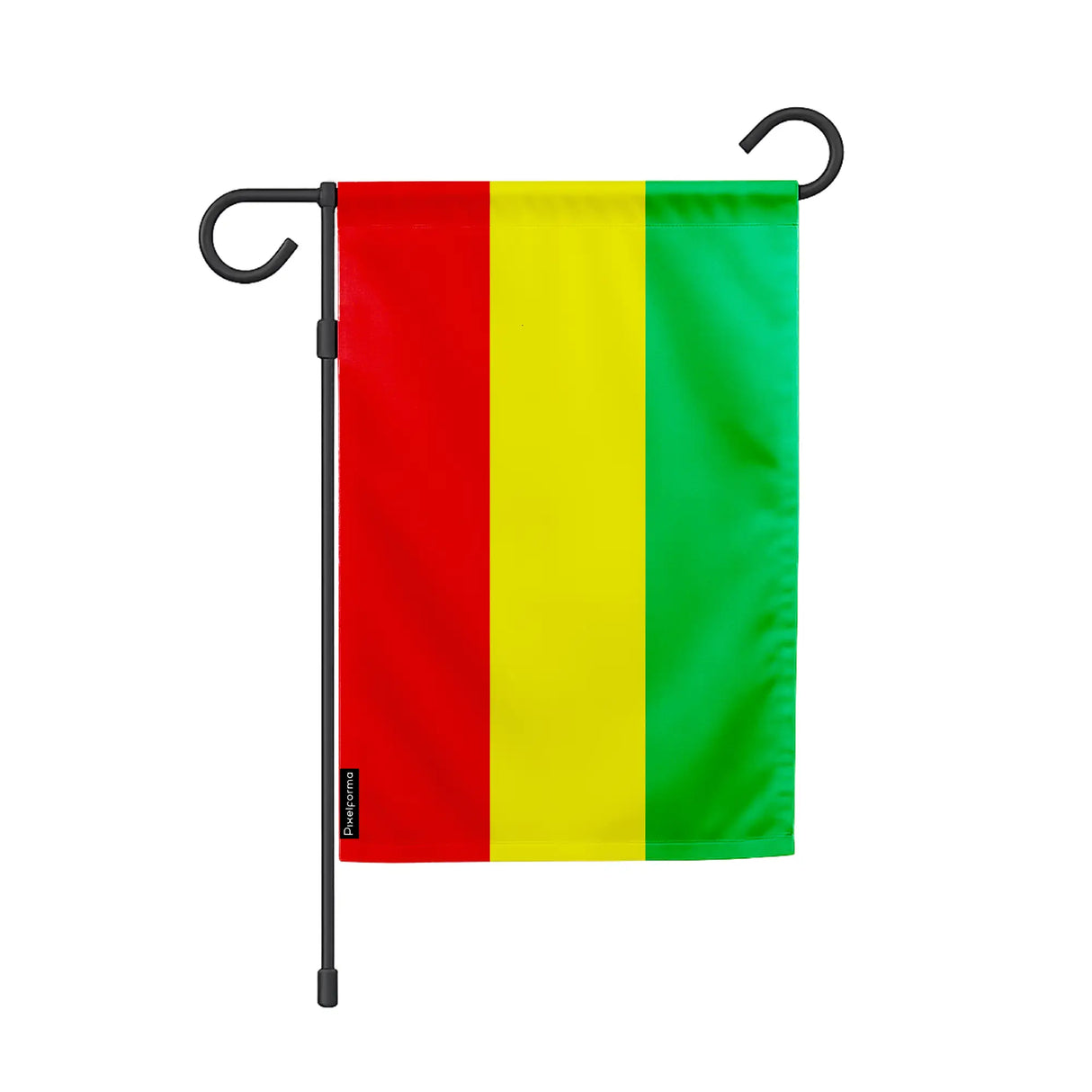 Drapeau jardin bolivie polyester résistant couleurs vives