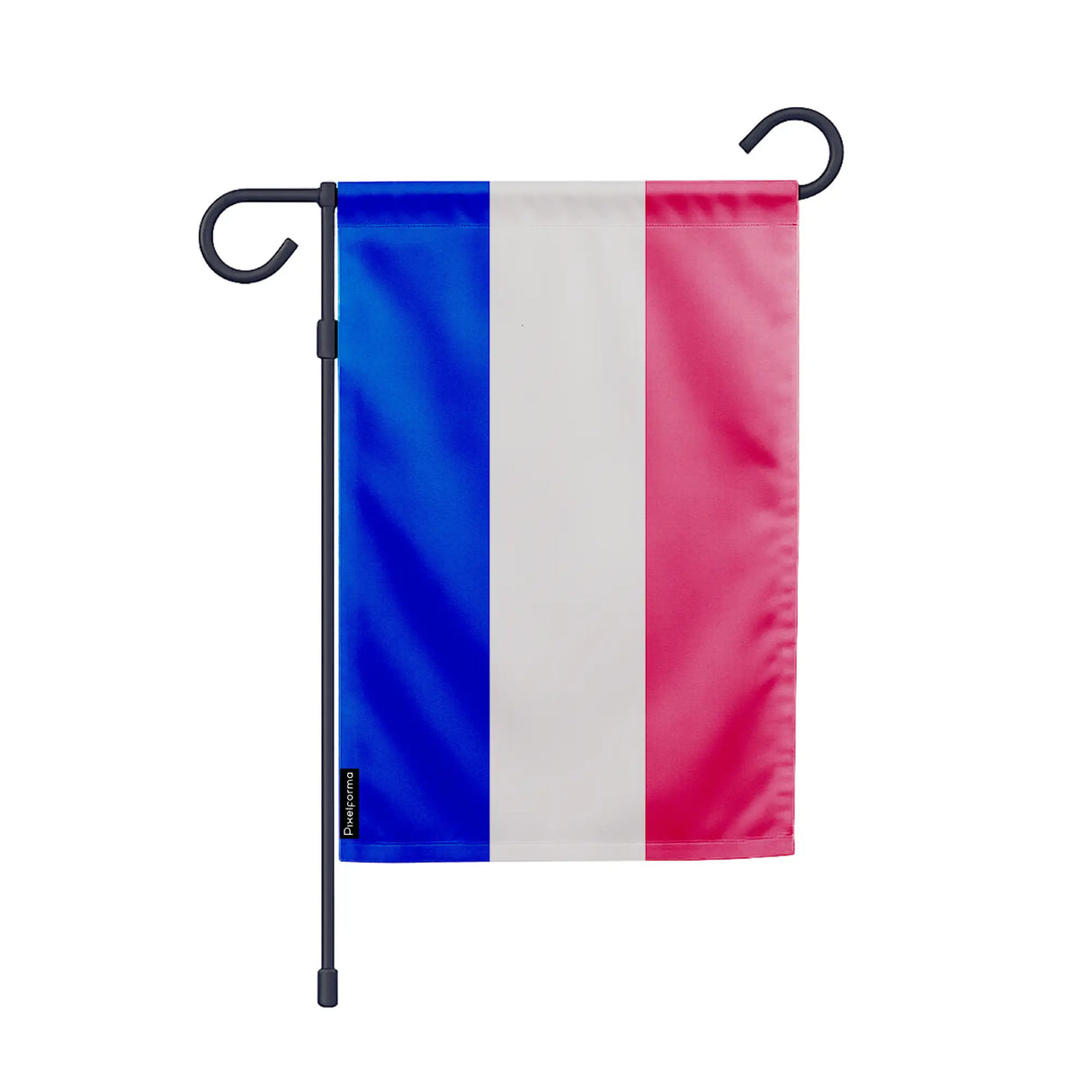 Drapeau jardin france polyester couleurs vibrantes durable