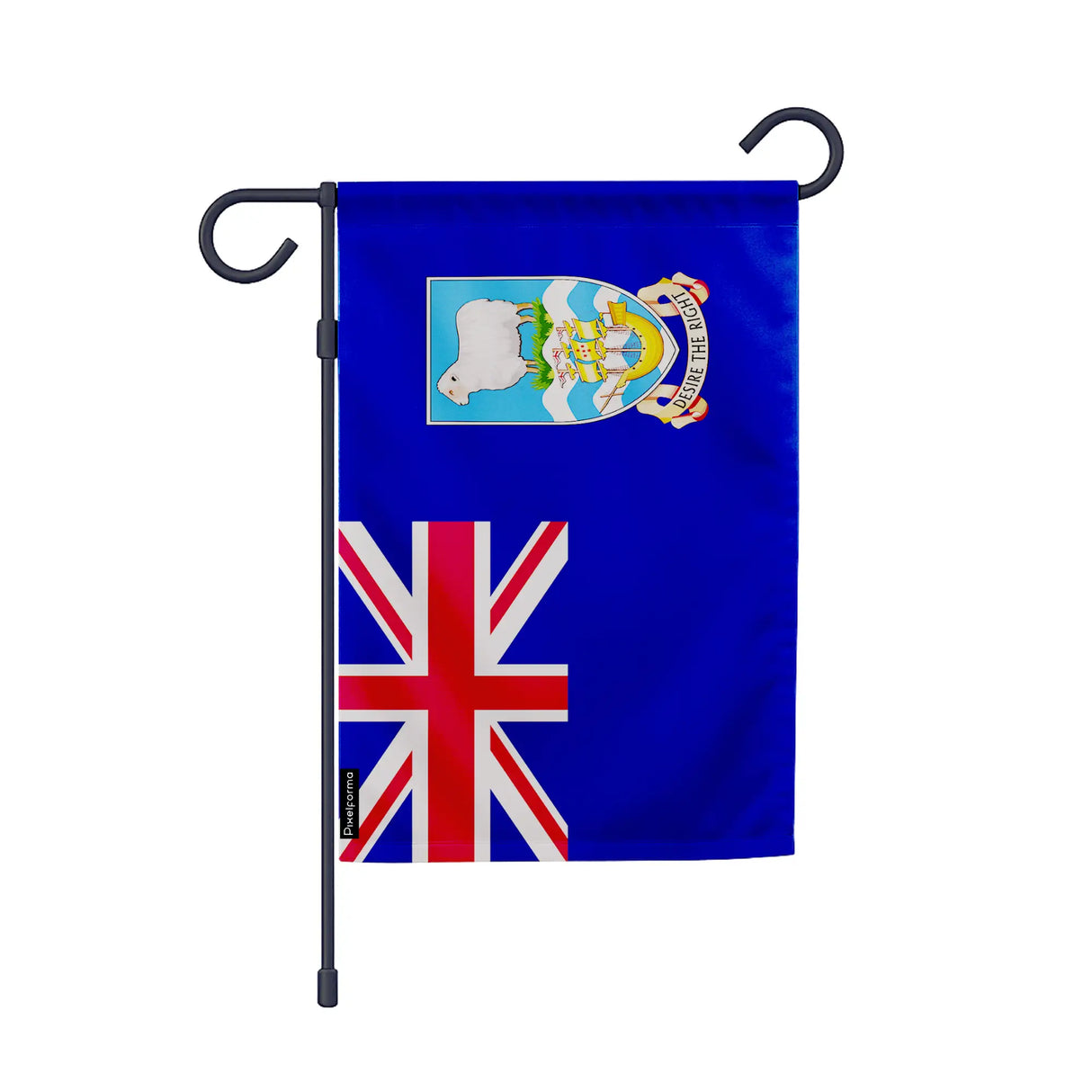 Drapeau jardin îles malouines polyester vertical durable