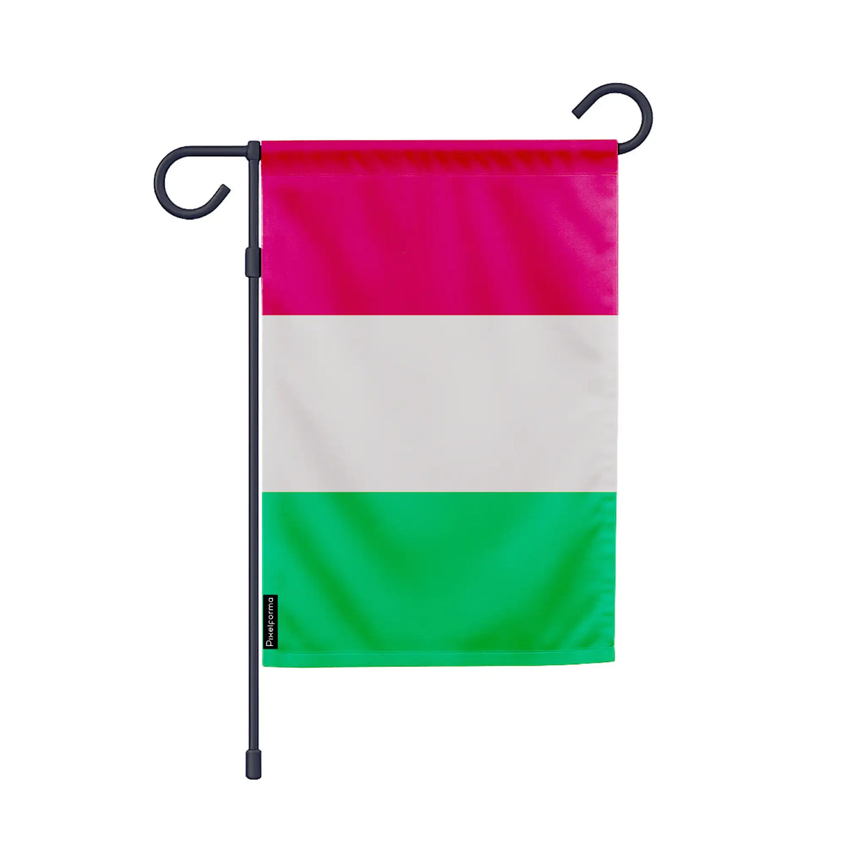 Drapeau jardin italie vertical en polyester résistant