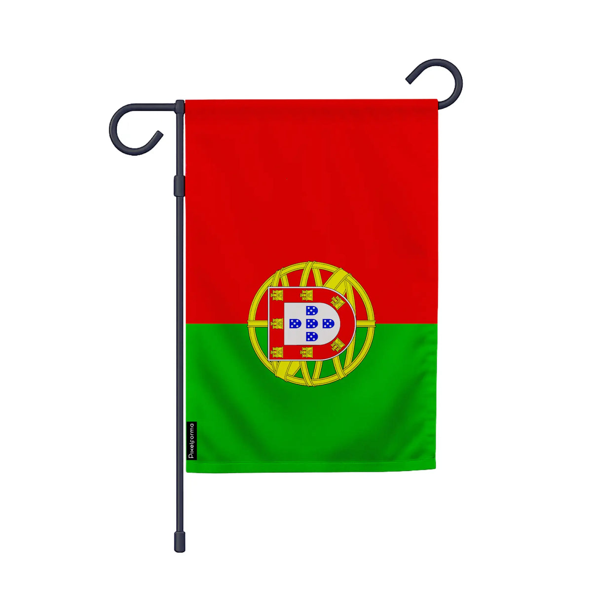 Drapeau jardin portugal polyester résistant format vertical