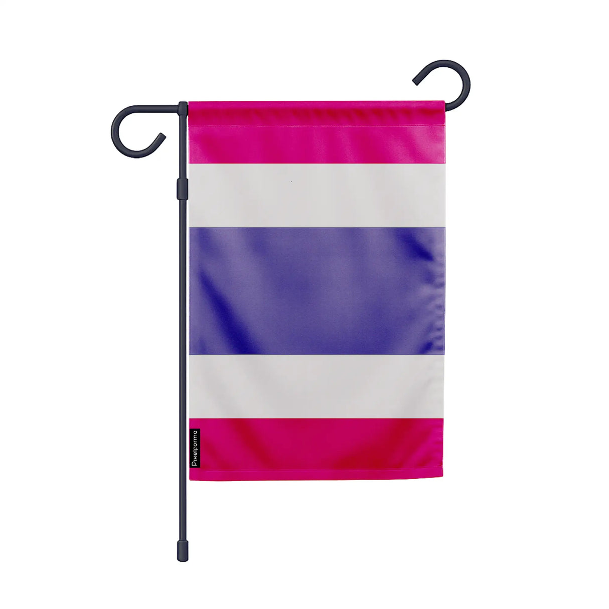 Drapeau jardin thaïlande polyester résistant couleurs vives