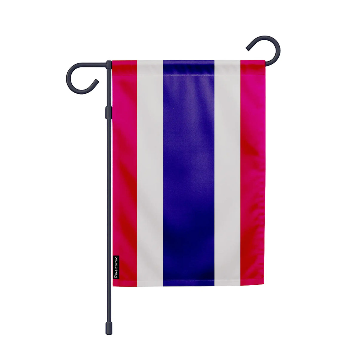 Drapeau jardin thaïlande polyester résistant vertical