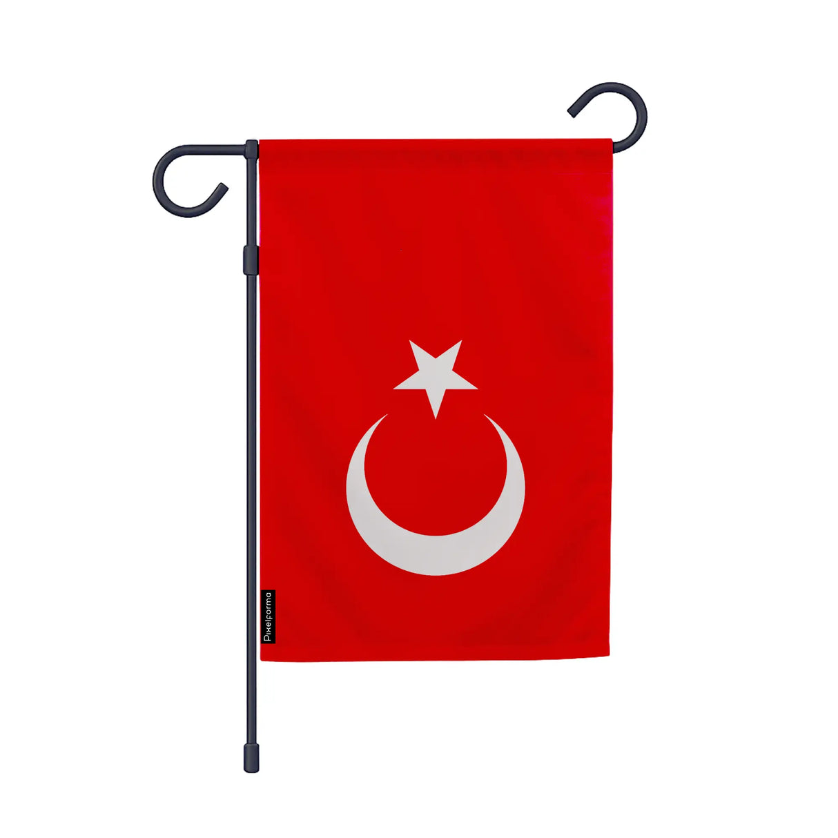 Drapeau jardin turquie polyester résistant format vertical