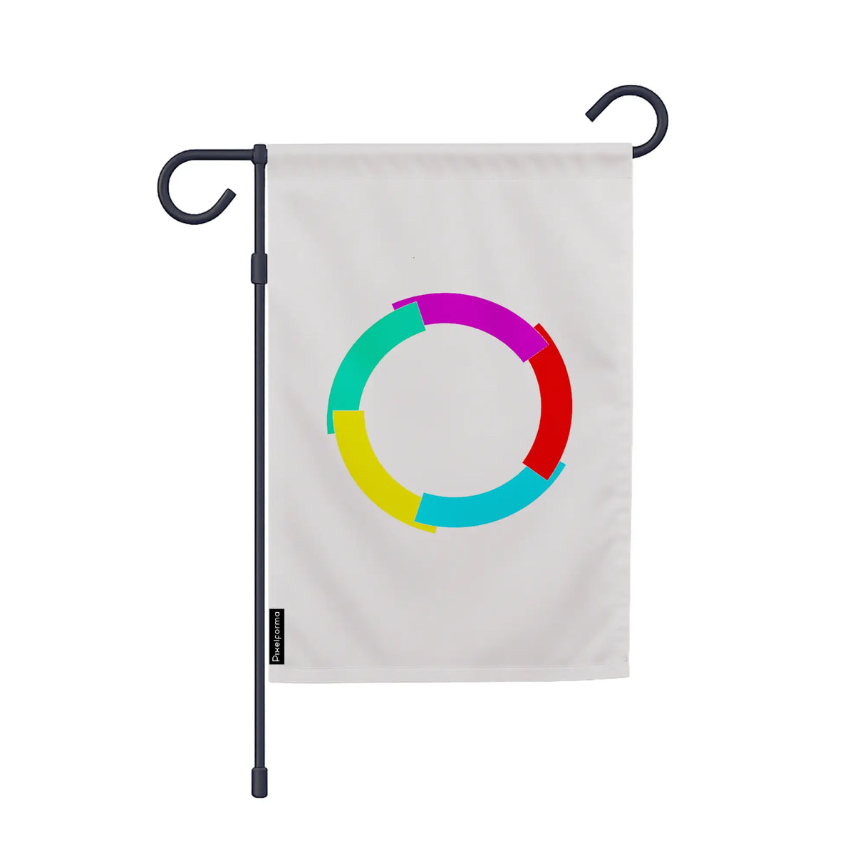 Drapeau jardin vertical organisation internationale polyester durable