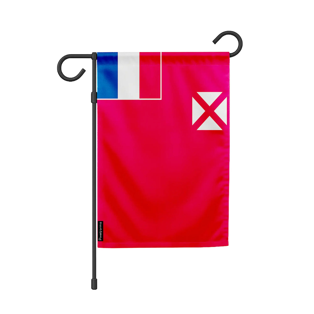 Drapeau jardin wallis-et-futuna polyester excellente durabilité