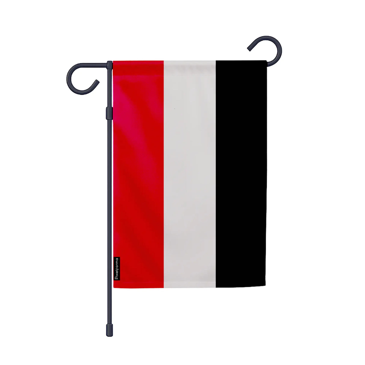 Drapeau jardin yémen polyester résistant format vertical