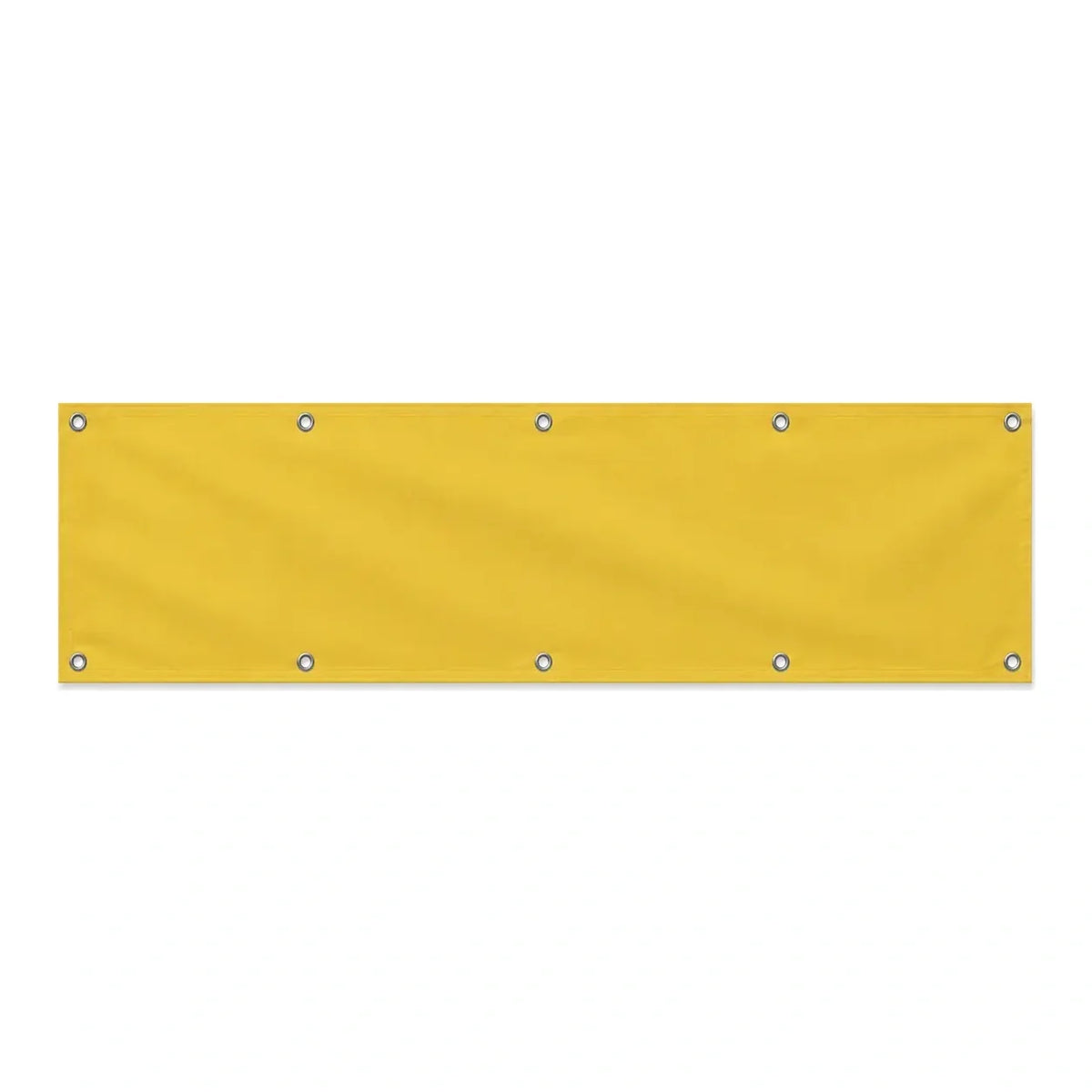 Drapeau Jaune grand format XL en polyester avec dix œillets