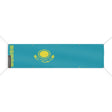 Drapeau kazakhstan polyester résistant aux intempéries