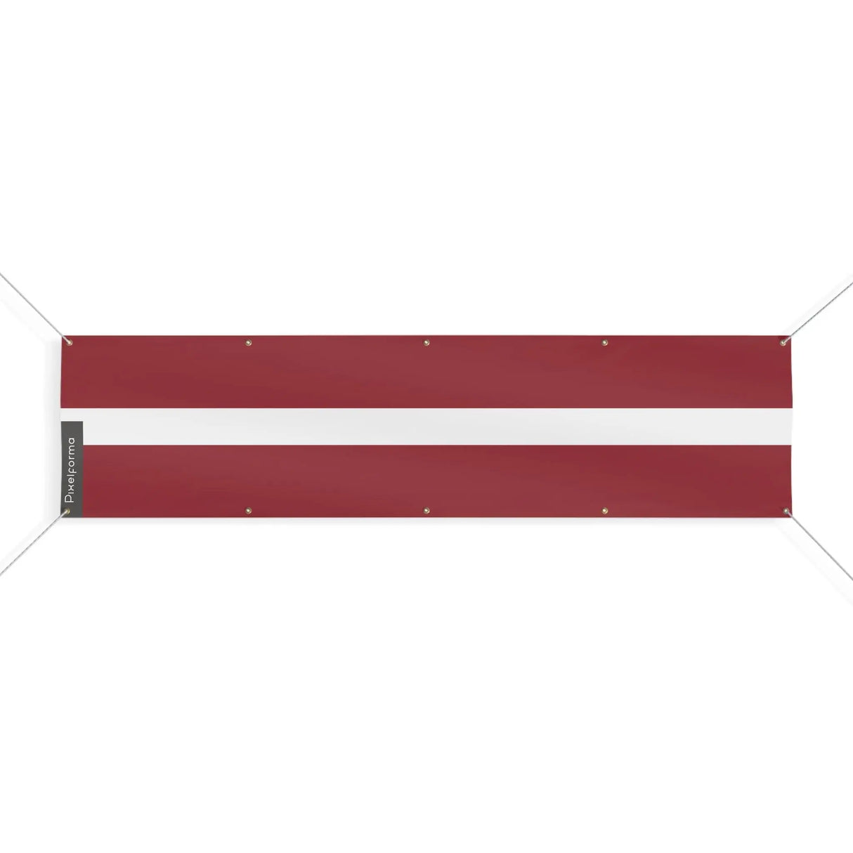 Drapeau lettonie polyester résistant aux intempéries