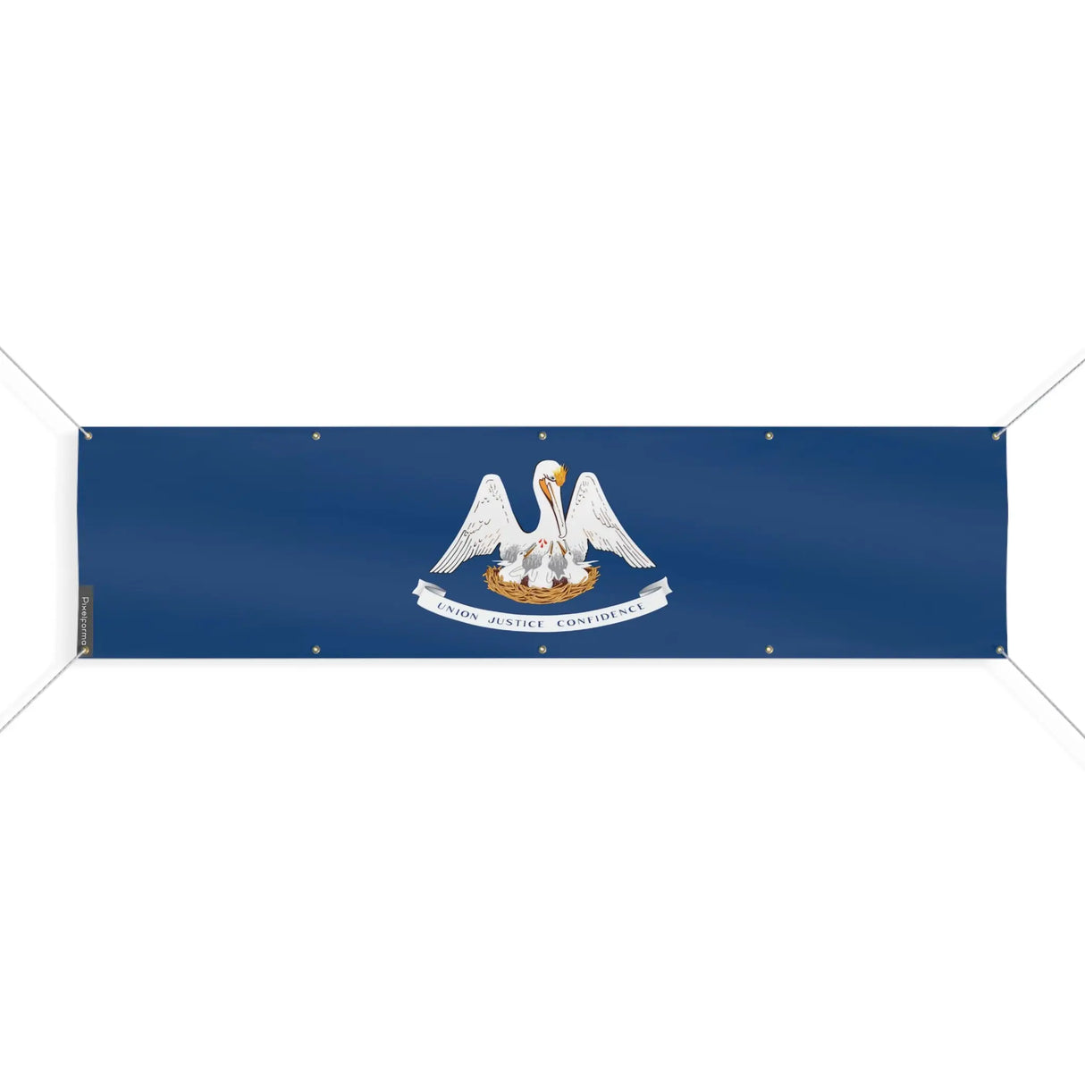 Drapeau louisiane en polyester résistant aux intempéries
