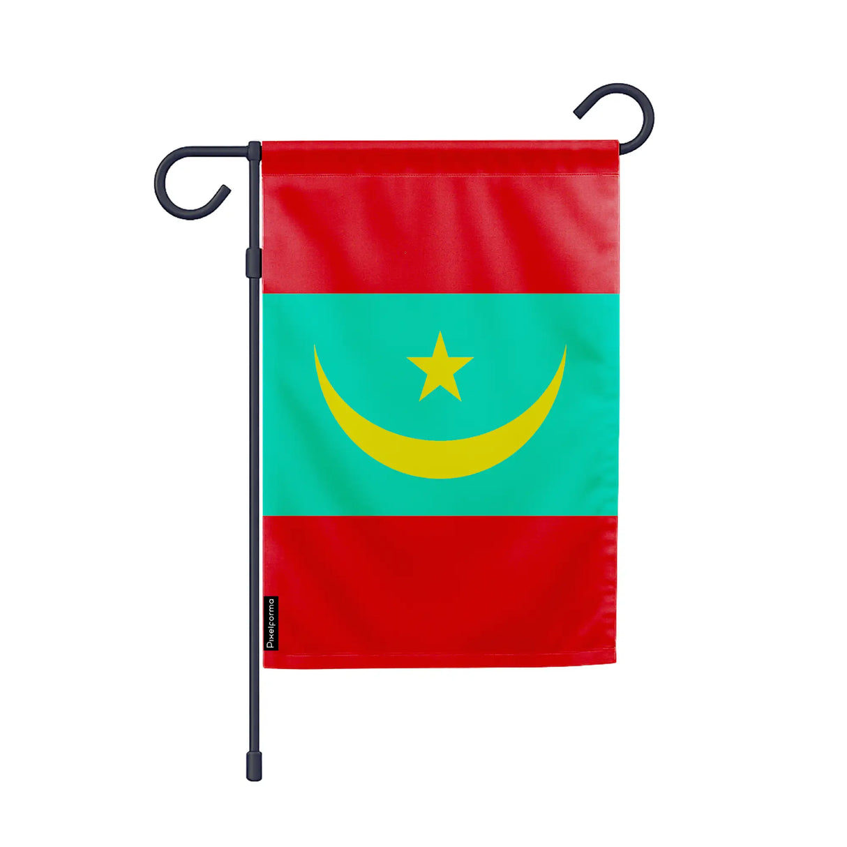 Drapeau mauritanie polyester résistant excellente durabilité