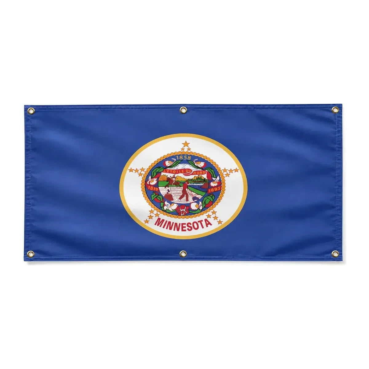 Drapeau minnesota polyester résistant aux intempéries