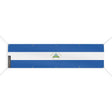 Drapeau nicaragua polyester résistant avec œillets robustes