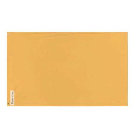 Drapeau orange clair polyester résistant plusieurs modèles