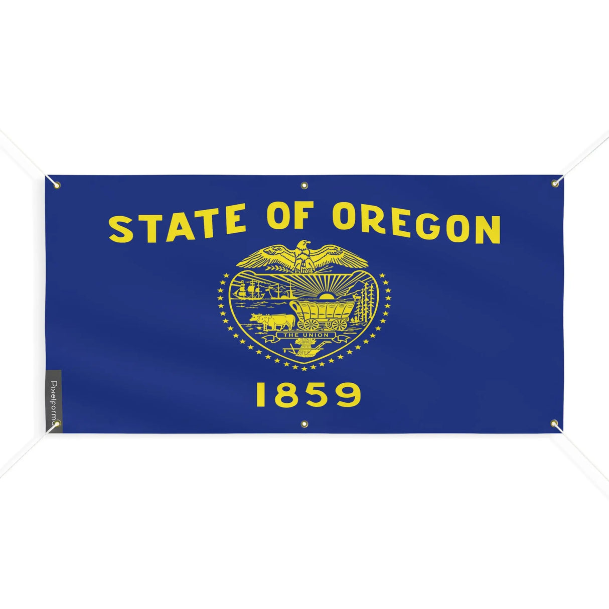 Drapeau oregon polyester résistant aux intempéries