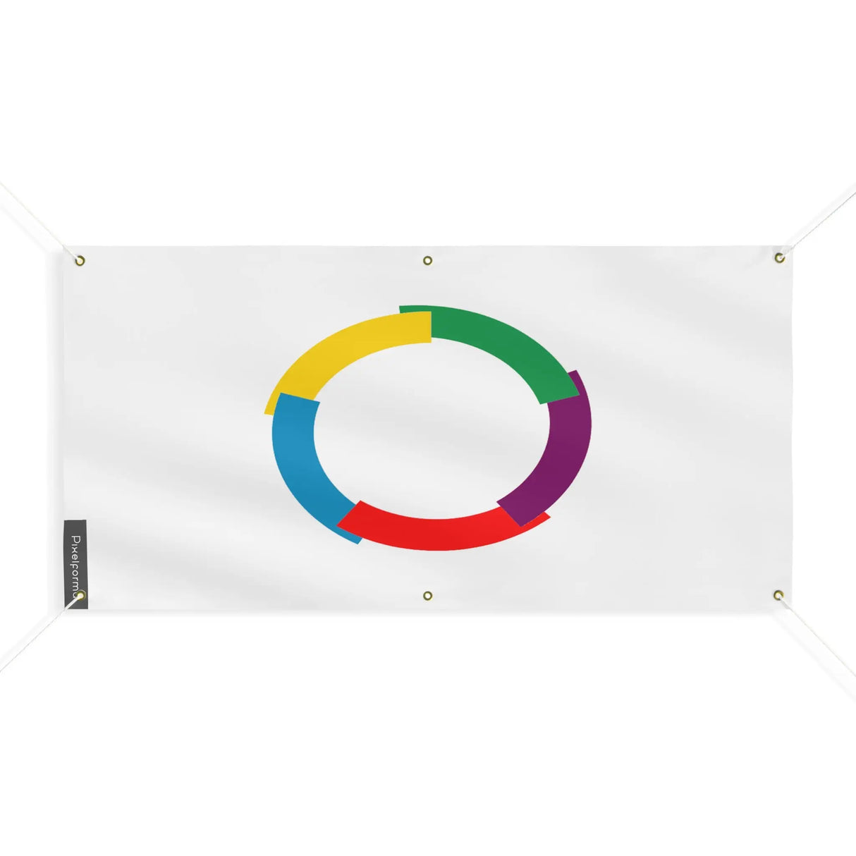 Drapeau organisation internationale francophonie polyester résistant