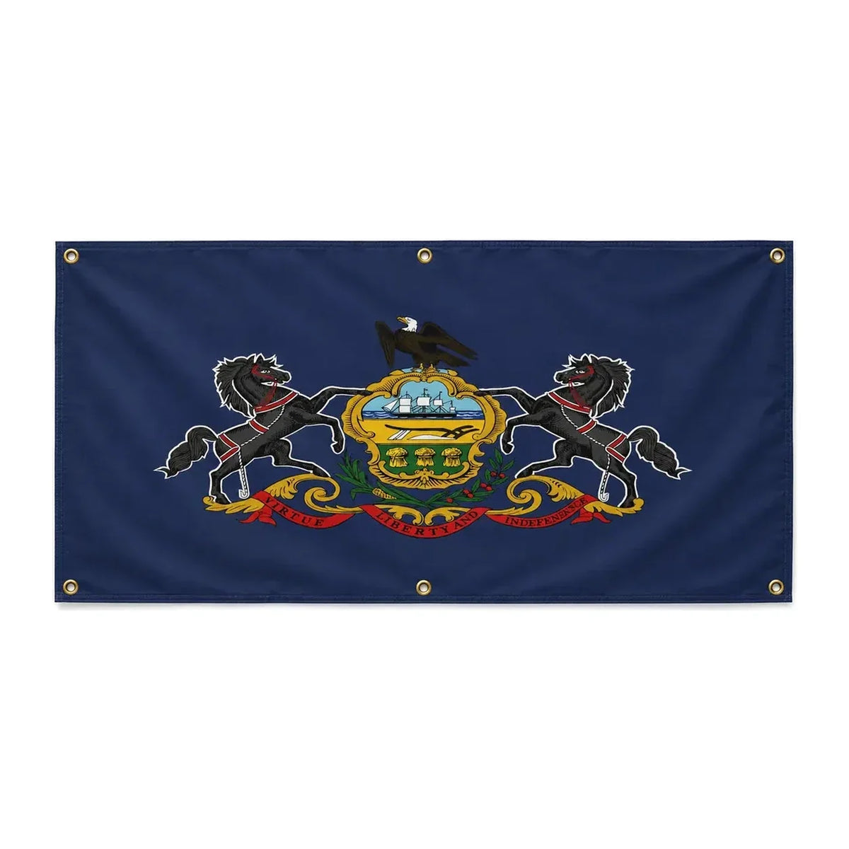 Drapeau pennsylvanie polyester résistant aux intempéries