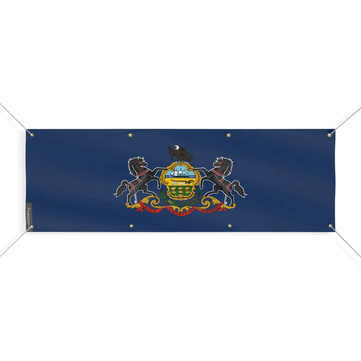 Drapeau pennsylvanie polyester résistant aux intempéries