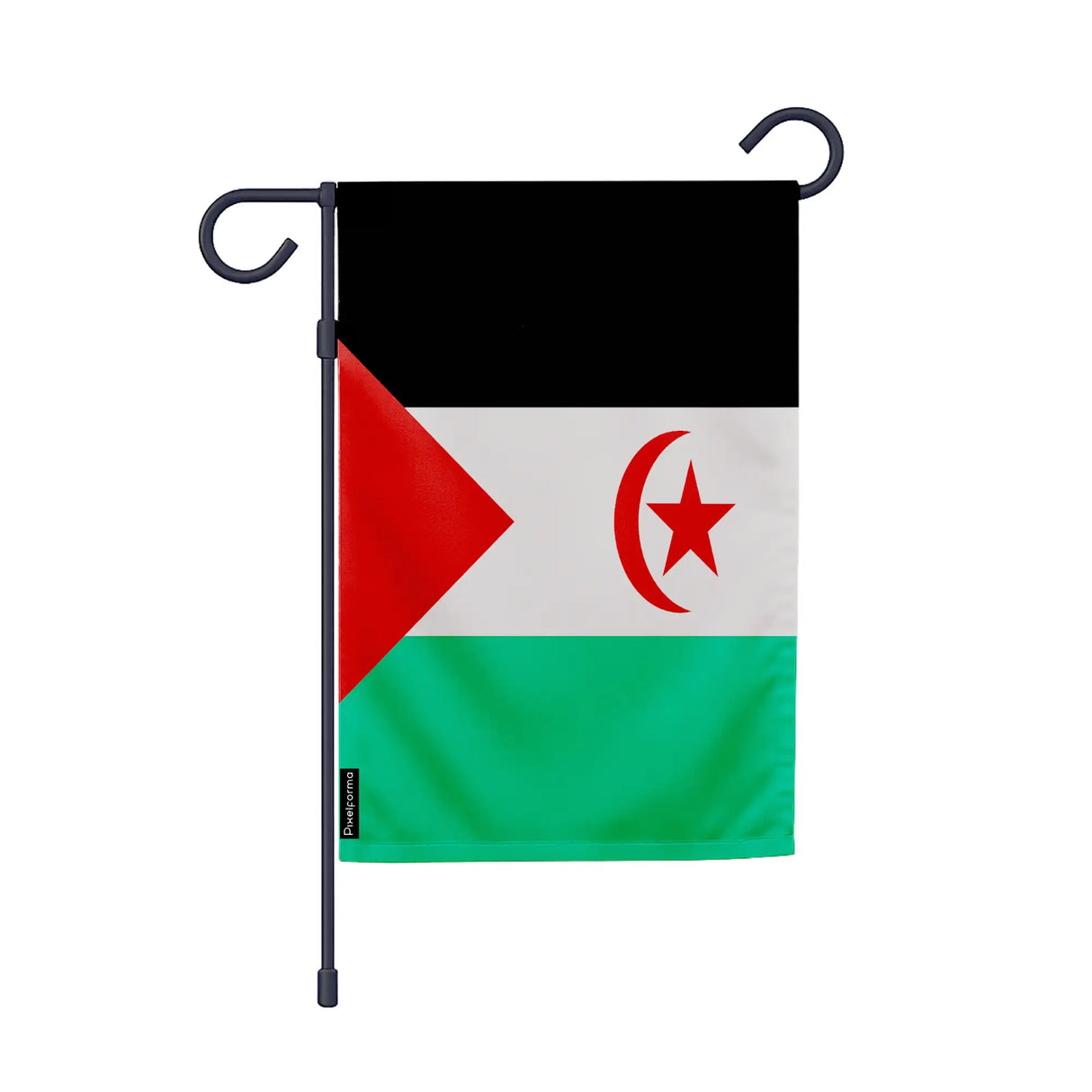 Drapeau république arabe sahraouie polyester résistant