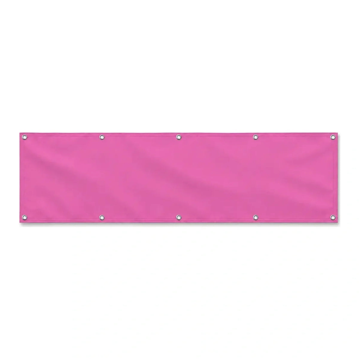 Drapeau Rose grand format XL en polyester avec dix œillets