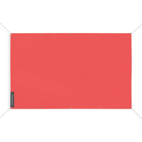 Drapeau rouge clair france en polyester résistant intempéries