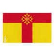 Drapeau tarn polyester résistant à œillets double ourlet