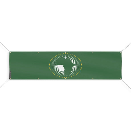 Drapeau union africaine polyester résistant aux intempéries