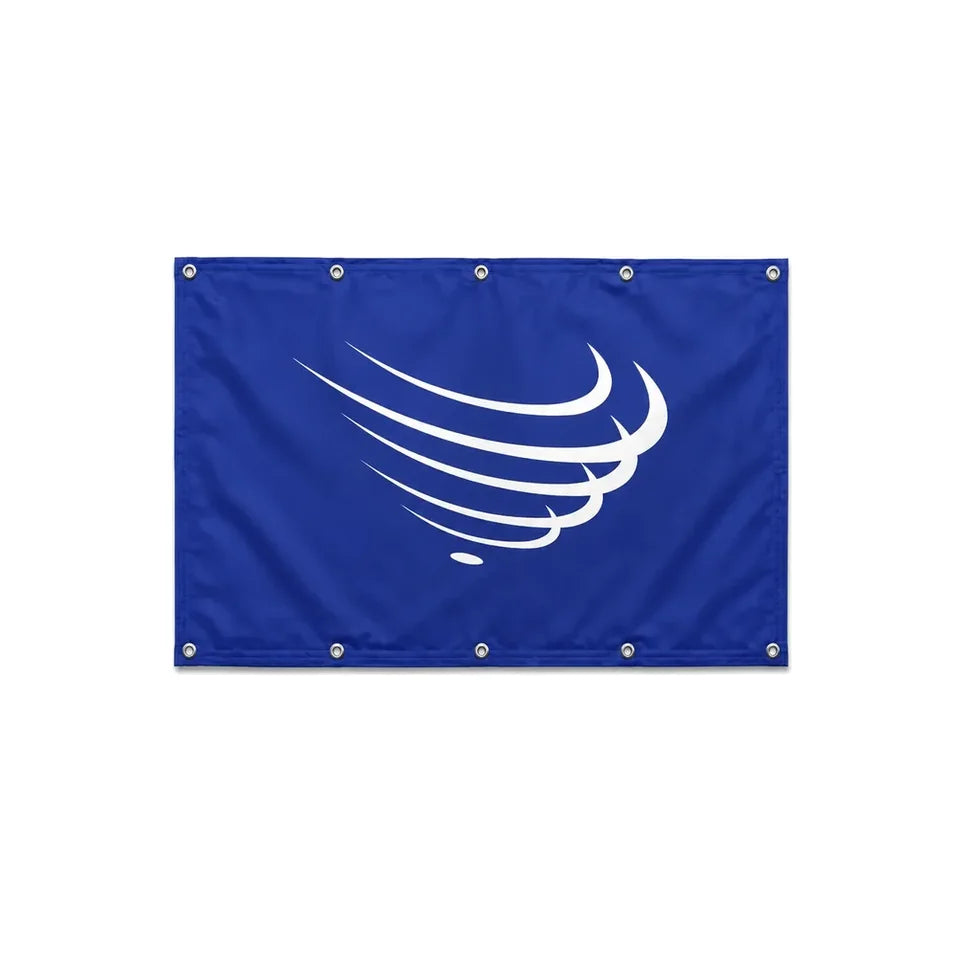 Drapeau de l'Union des nations sud-américaines format S en polyester avec dix œillets