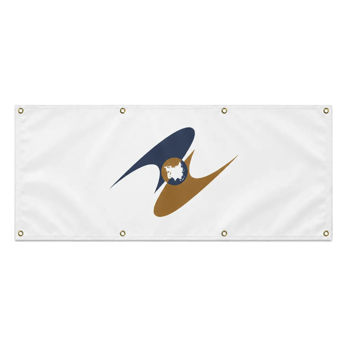 Drapeau union économique eurasiatique polyester résistant