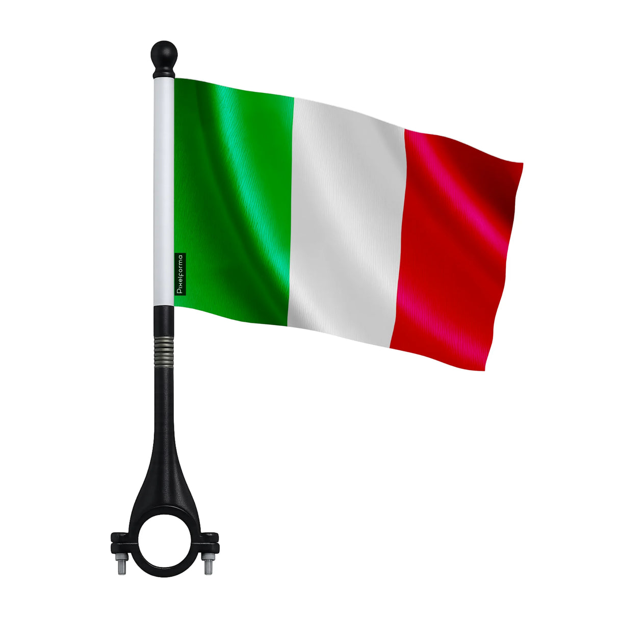 Drapeau vélo italie en polyester pour usage cyclisme