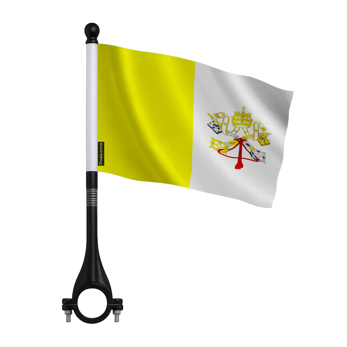 Drapeau vélo vatican en polyester léger pour cycliste