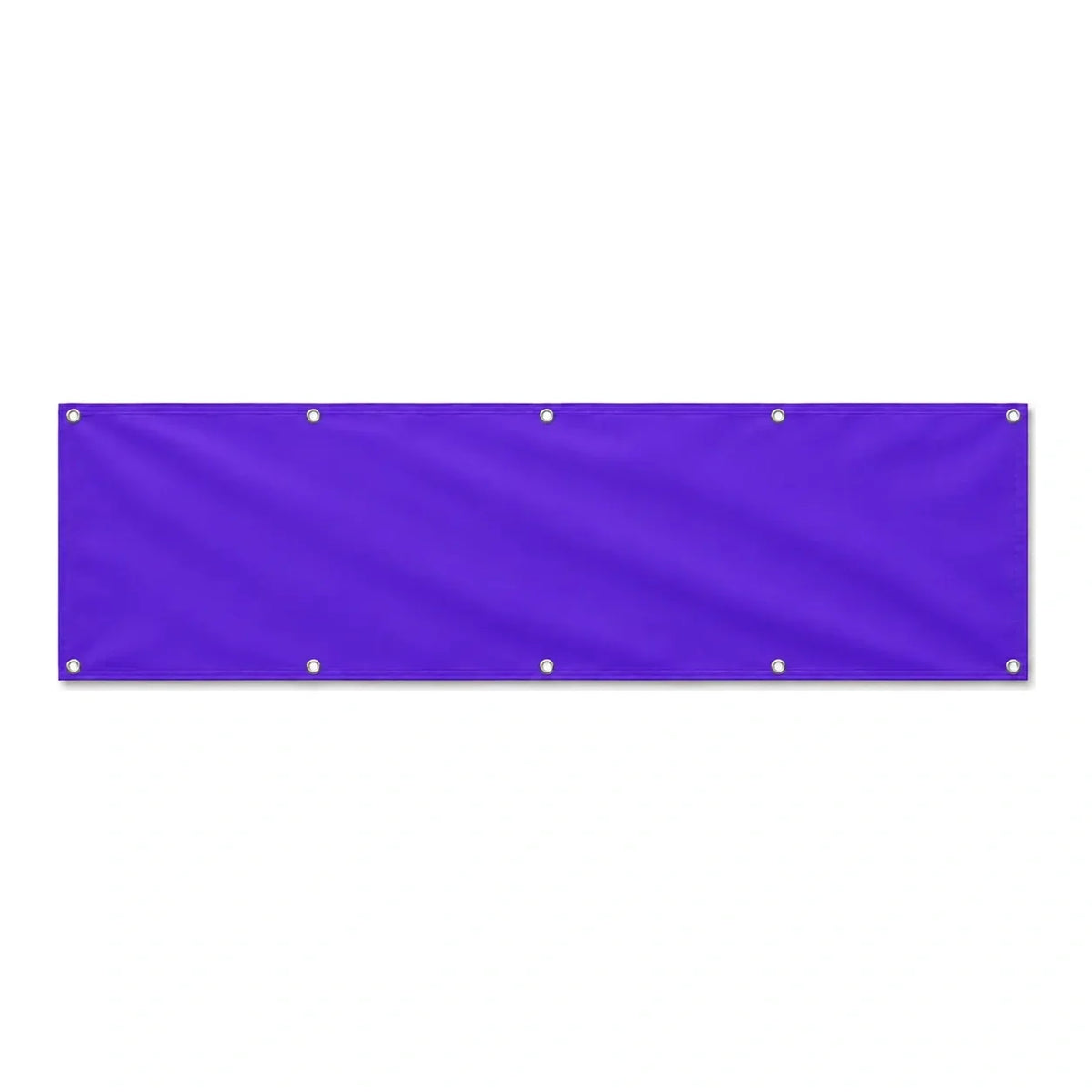 Drapeau Violet Foncé grand format XL en polyester avec dix œillets