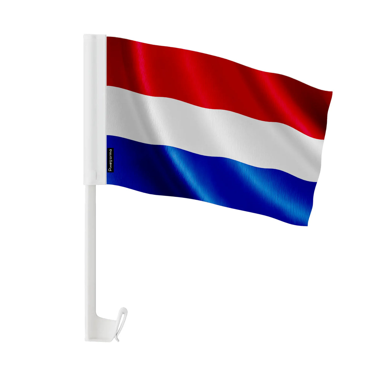 Drapeau voiture pays-bas polyester fixation fenêtre robuste