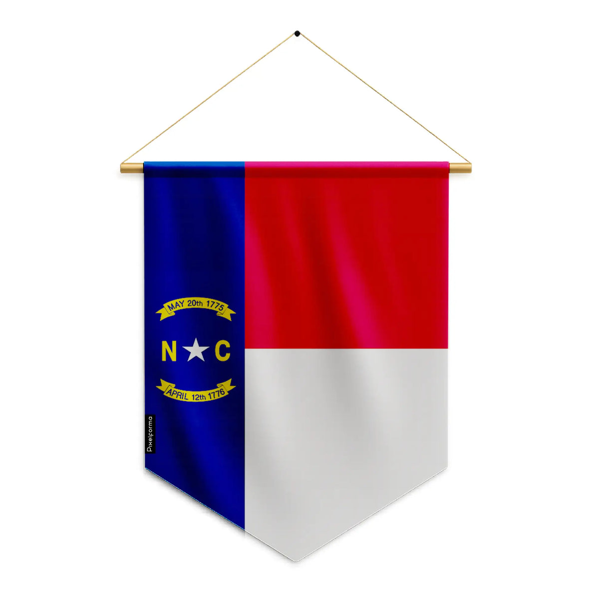 Fanion drapeau géorgie polyester à suspendre décoratif