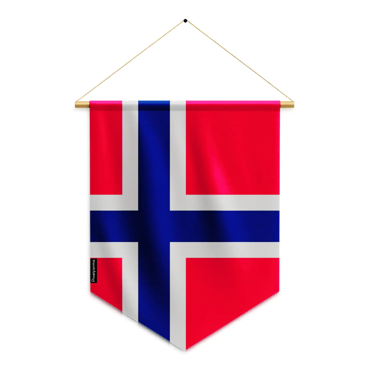 Fanion drapeau l’île bouvet polyester à suspendre durable