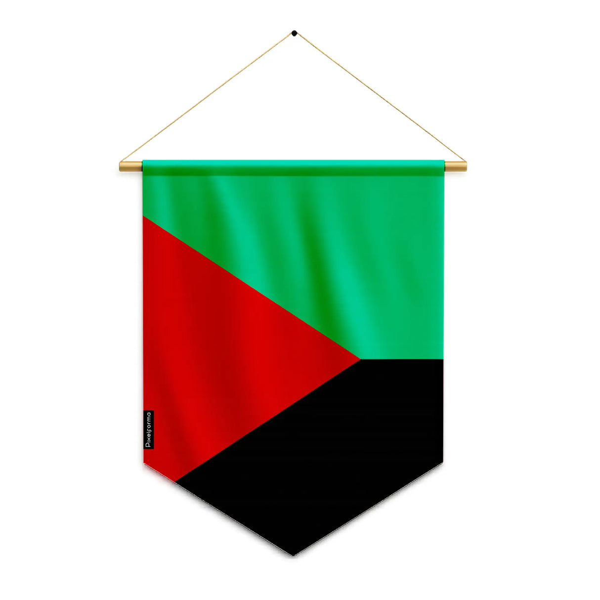 Fanion drapeau martinique polyester à suspendre résistant