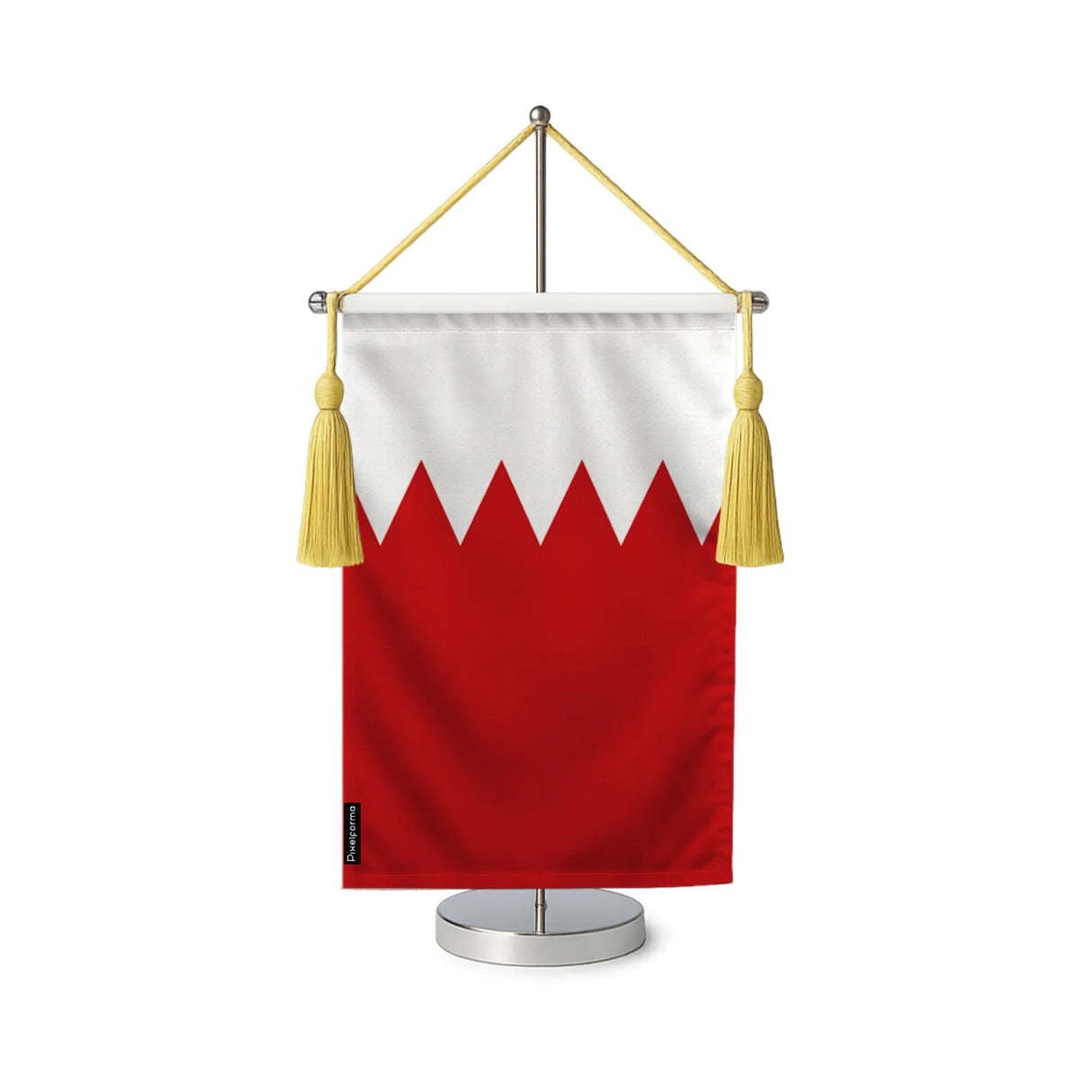 Fanion table drapeau bahreïn en polyester