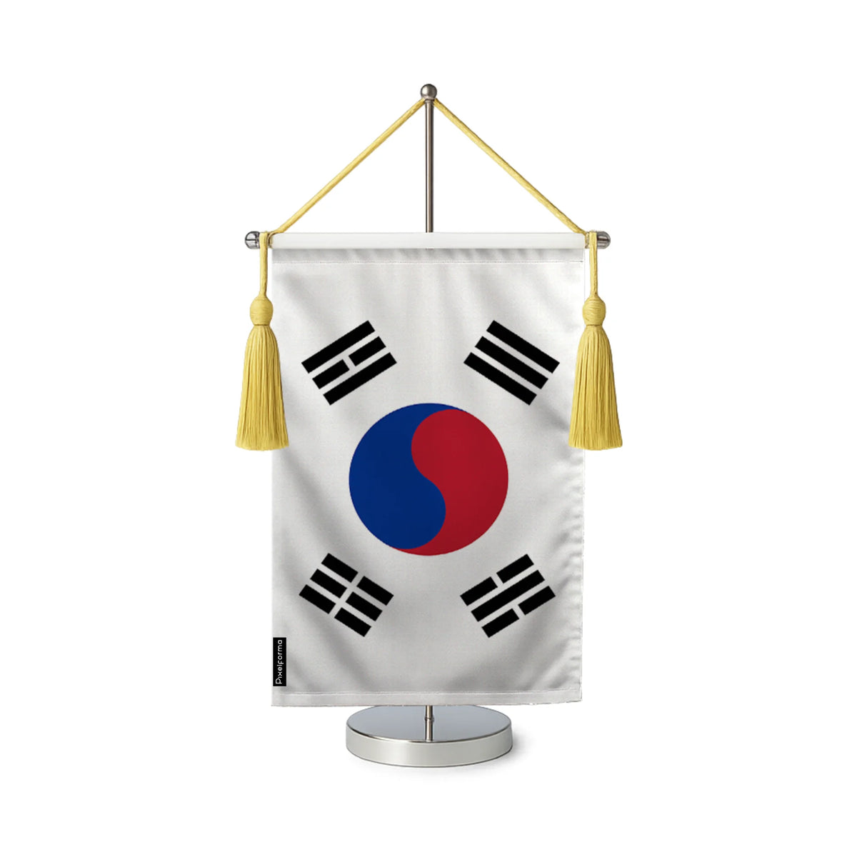 Fanion table drapeau corée du sud en polyester