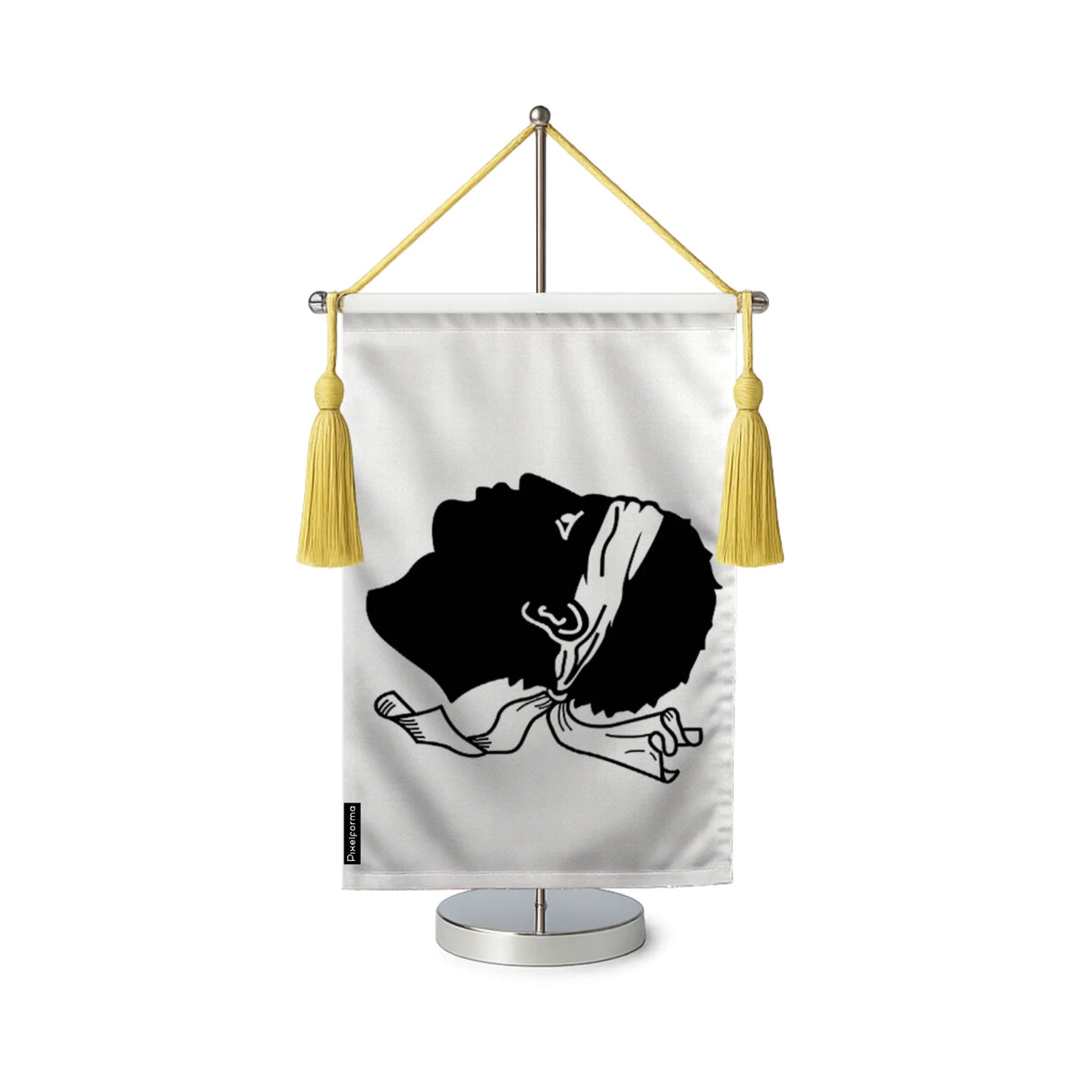 Fanion table drapeau corse en polyester