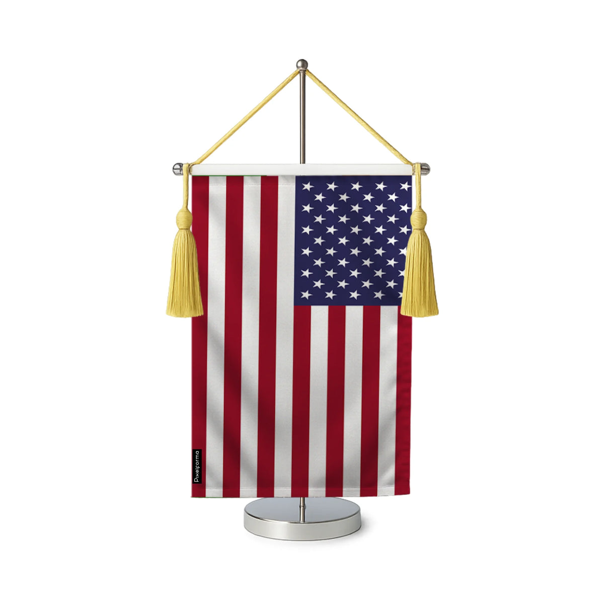 Fanion table drapeau états-unis en polyester