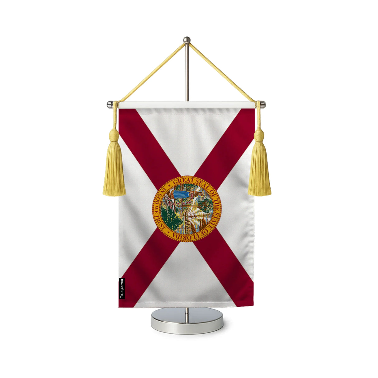 Fanion table drapeau floride en polyester