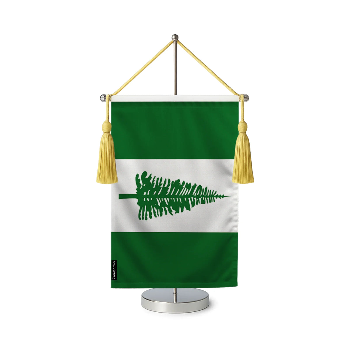 Fanion table drapeau île norfolk en polyester