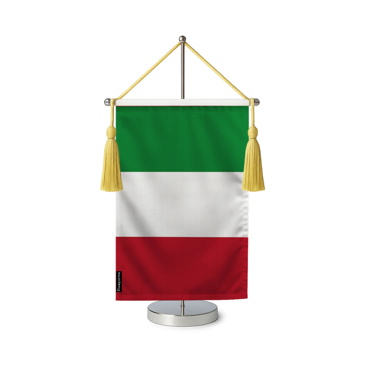 Fanion table drapeau italie en polyester