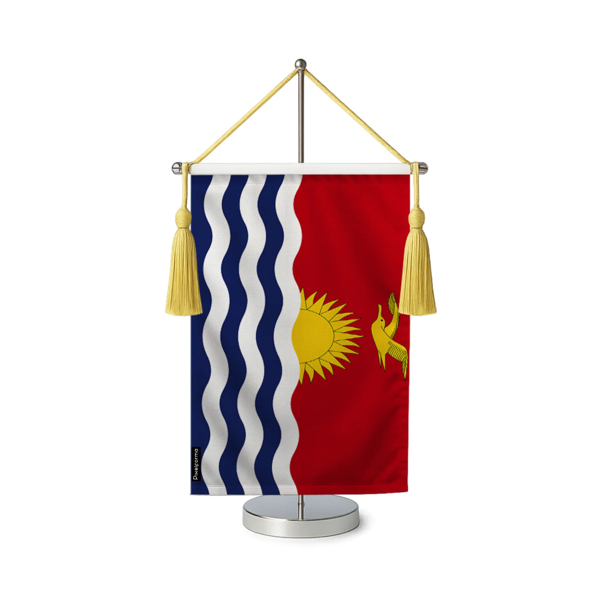 Fanion table drapeau kiribati en polyester