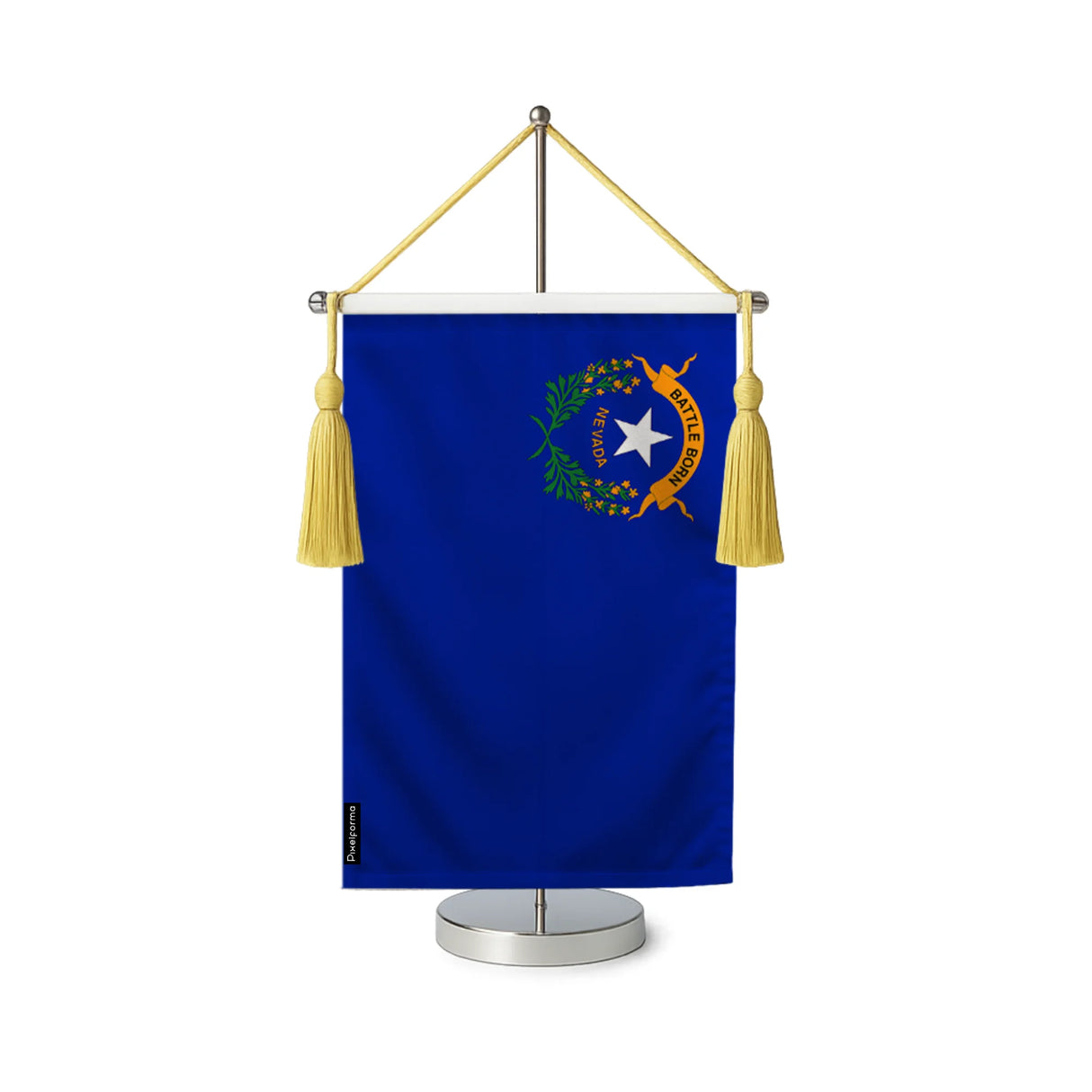 Fanion table drapeau nevada en polyester