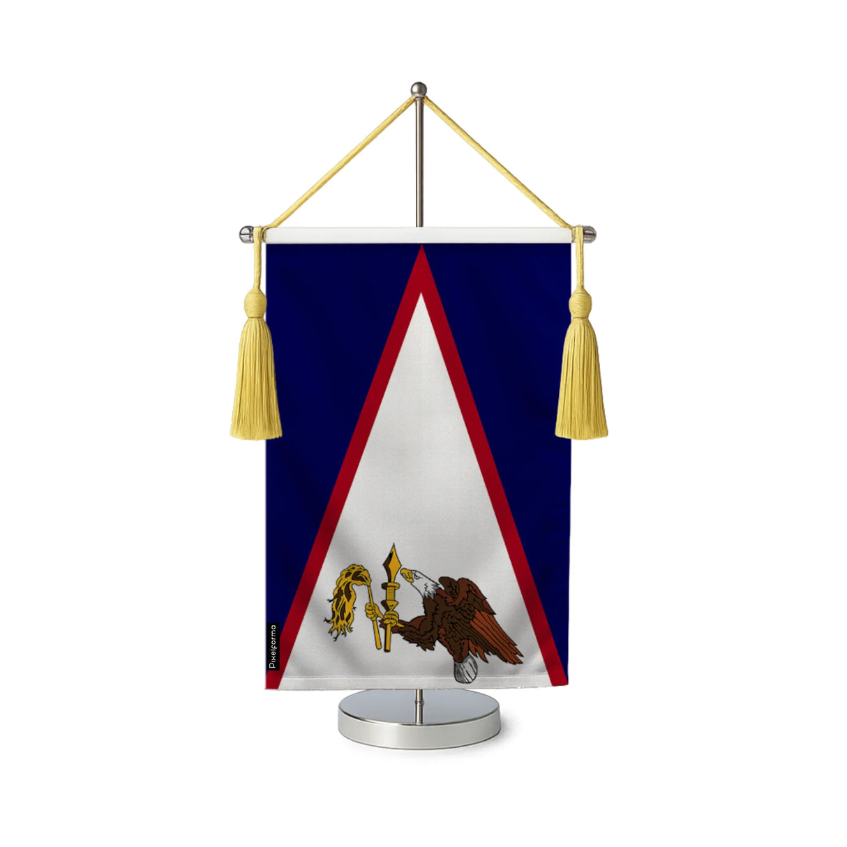 Fanion table drapeau samoa américaines en polyester