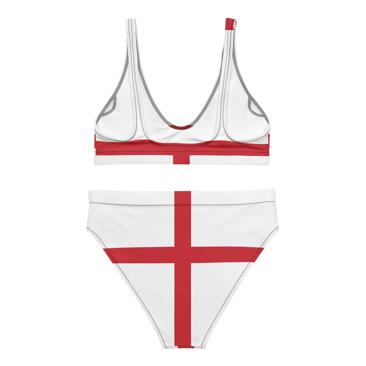 Maillot de bain drapeau angleterre polyester recyclé femme