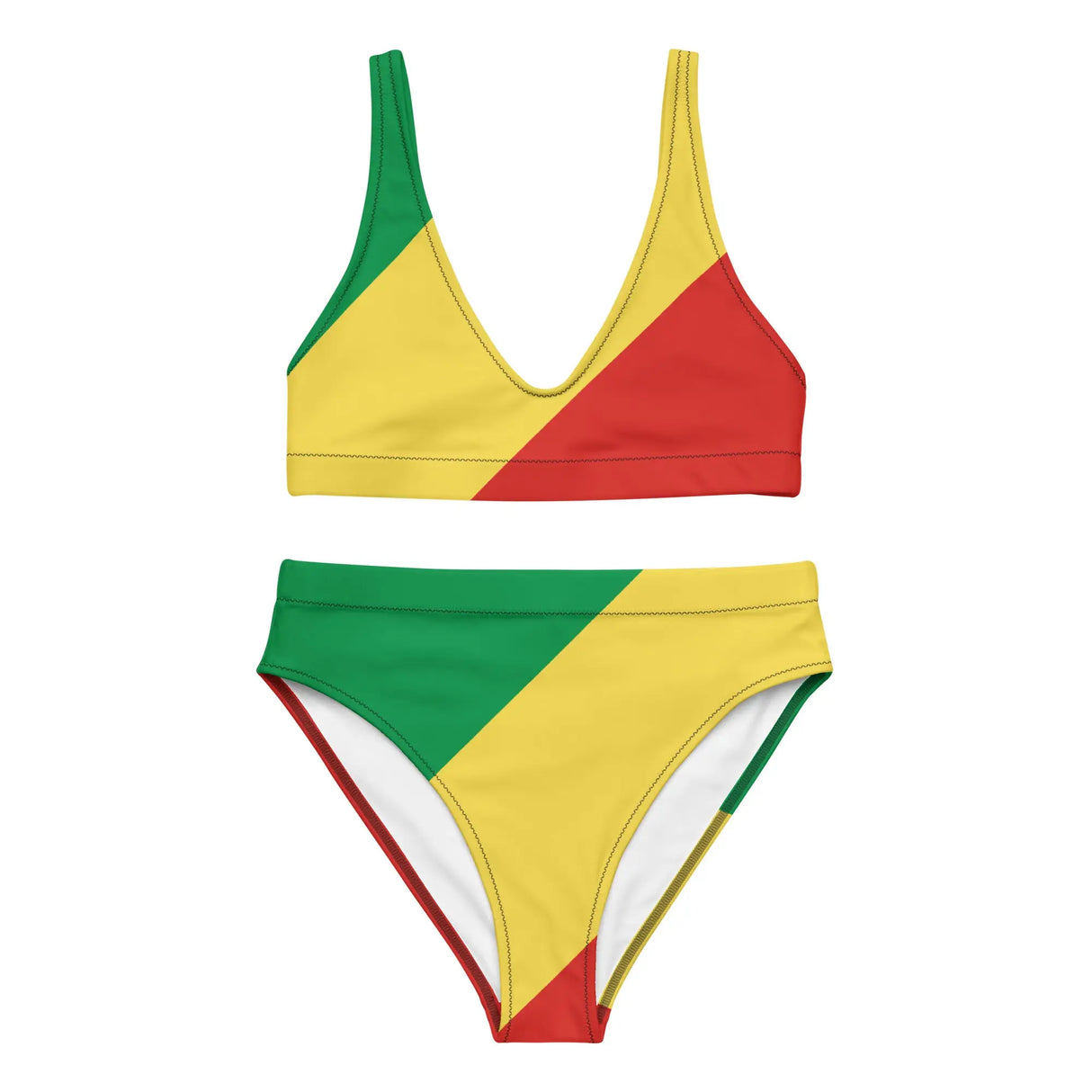 Maillot de bain drapeau congo tissu états-unis polyester