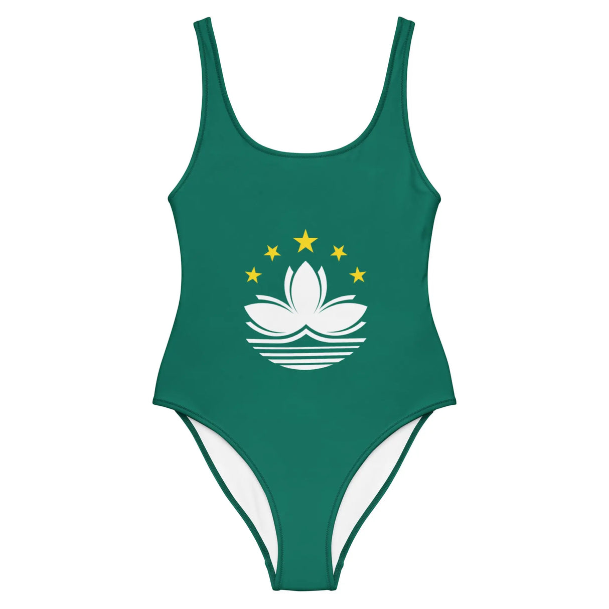 Maillot de bain drapeau macao coupe brésilienne femme